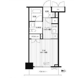 グランハイツ錦糸町 1002 間取り図