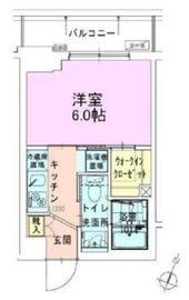 門前仲町レジデンス弐番館 602 間取り図