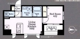 セヴェランス錦糸町 607 間取り図