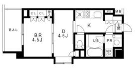 レジディア池袋 309 間取り図