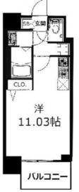 シティタワー武蔵小山 5階 間取り図