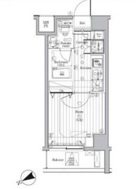 プレミアムキューブ新中野 5階 間取り図