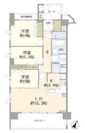 ブランズ南雪谷 4階 間取り図