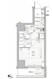 シーネクス本駒込 12階 間取り図