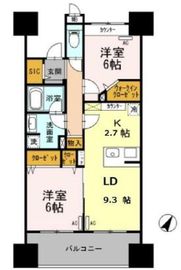 ロイヤルパークスシーサー南千住 402 間取り図
