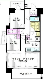 クレヴィア墨田本所 12階 間取り図