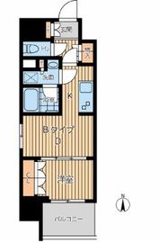 プライマル西蒲田 306 間取り図