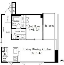 住吉コートクEAST 802 間取り図