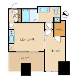 シティタワー新宿新都心 11階 間取り図