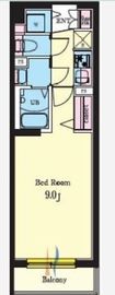 ルネサンスコート三軒茶屋茶沢通り 3階 間取り図