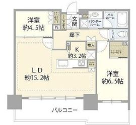 品川イーストシティタワー 10階 間取り図