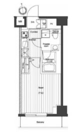 プレミアムキューブG北新宿 3階 間取り図