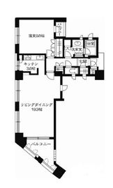 ルネパルティーレ汐留 9階 間取り図