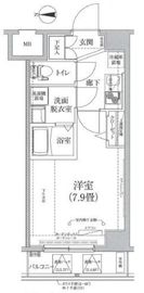 ティモーネ深川リーヴァ 3階 間取り図