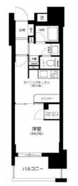 グローベルザ・スイート上野 7階 間取り図