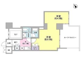 コンフォリア池尻 305 間取り図