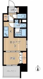 プライマル西蒲田 1105 間取り図