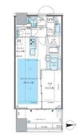 シティタワー銀座東 18階 間取り図