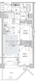 パークホームズ等々力八丁目 1階 間取り図