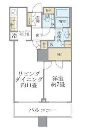 ブリリアタワー東京 31階 間取り図