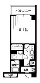 レジディア荻窪 419 間取り図
