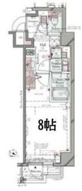 コンシェリア池袋ザレジデンス 5階 間取り図