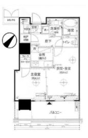 キャピタルゲートプレイス ザ・レジデンス 5階 間取り図