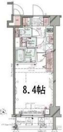 コンシェリア池袋ザレジデンス 4階 間取り図