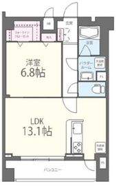 コリーヌ池田山 303 間取り図