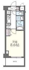 コリーヌ池田山 103 間取り図