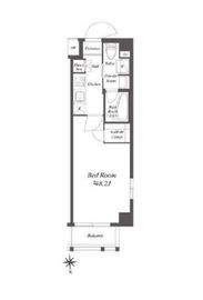 アークマーク蒲田アジールコート 209 間取り図