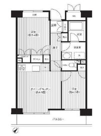 ステラメゾン武蔵小山 6階 間取り図