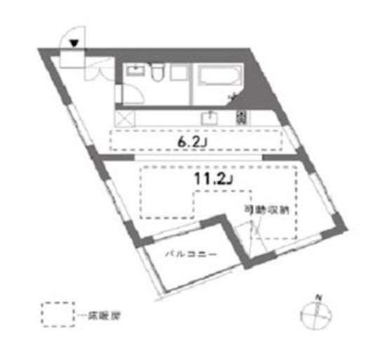 トレフォルム（Treform） 402 間取り図