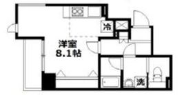 カーサ勝どき 201 間取り図