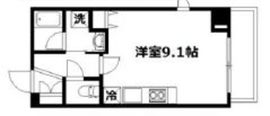 カーサ勝どき 302 間取り図