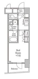 レジディア板橋 606 間取り図