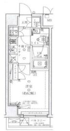 スパシエグランス早稲田 4階 間取り図