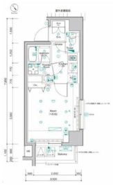 シーフォルム南池袋 6階 間取り図