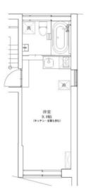 RBM目黒レジデンス 104 間取り図