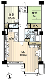 新宿アイランドレジデンス 7階 間取り図