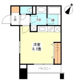 コンフォリア神田神保町 5F1 間取り図