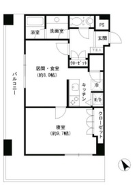 NBF芝公園ビルインターレジデンス 1202 間取り図