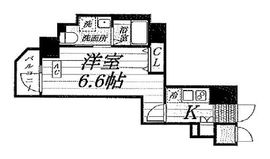 グランパセオ錦糸町駅前 202 間取り図