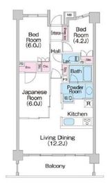 コンフォリア上池台 503 間取り図