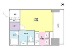 ウィスタリアマンション西新宿 402 間取り図
