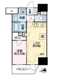 ネベル浅草橋 2階 間取り図