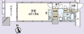 六本木ヒルズレジデンス B棟 13階 間取り図