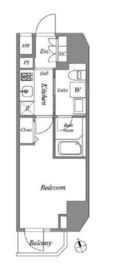 グランパセオ田原町 401 間取り図