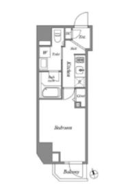 グランパセオ田原町 403 間取り図