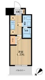 エコロジー潮見レジデンス 912 間取り図